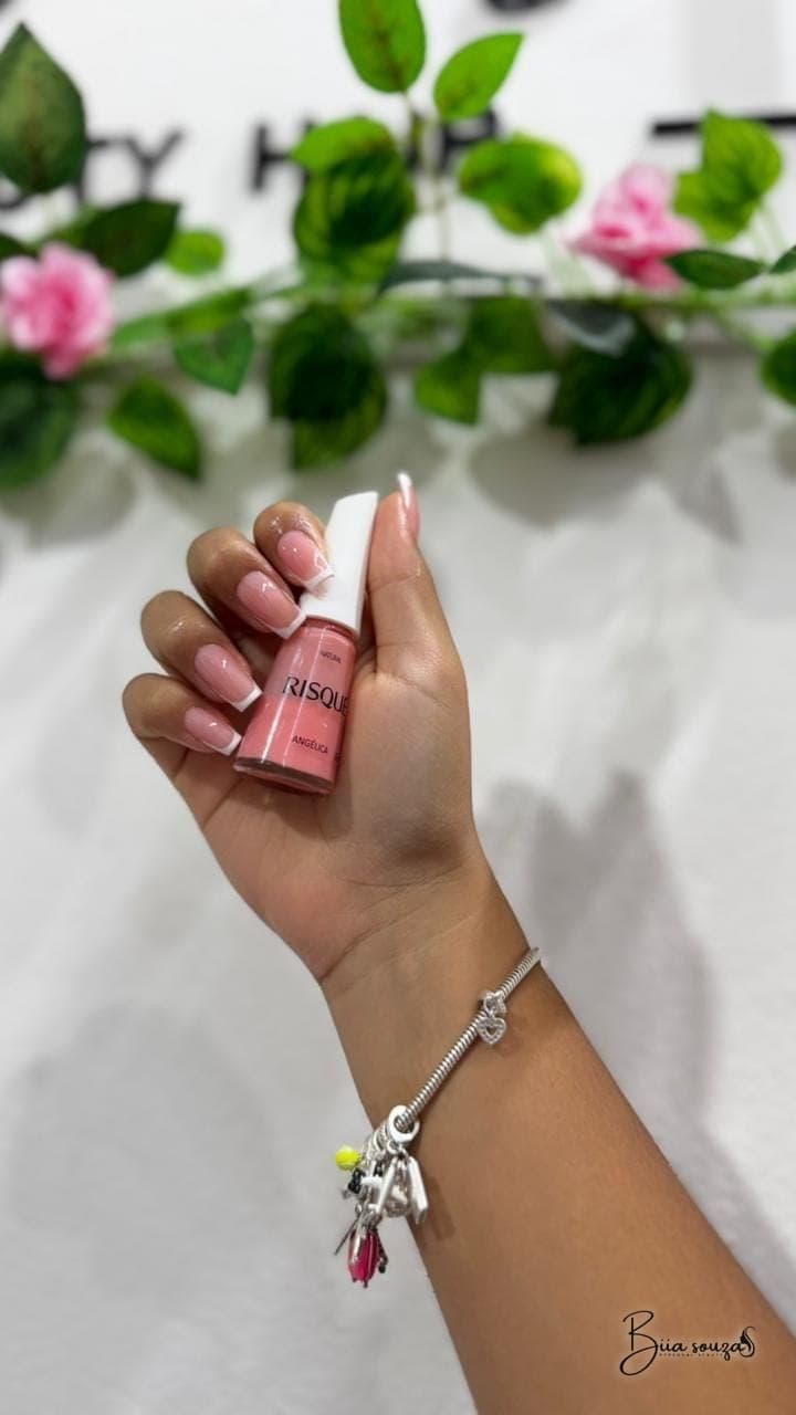 Esmaltação rosa